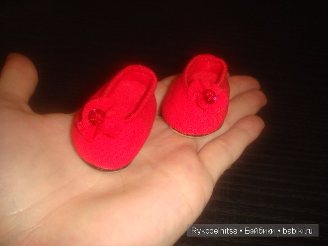 Балетки для кукол бесклеевым способом своими руками