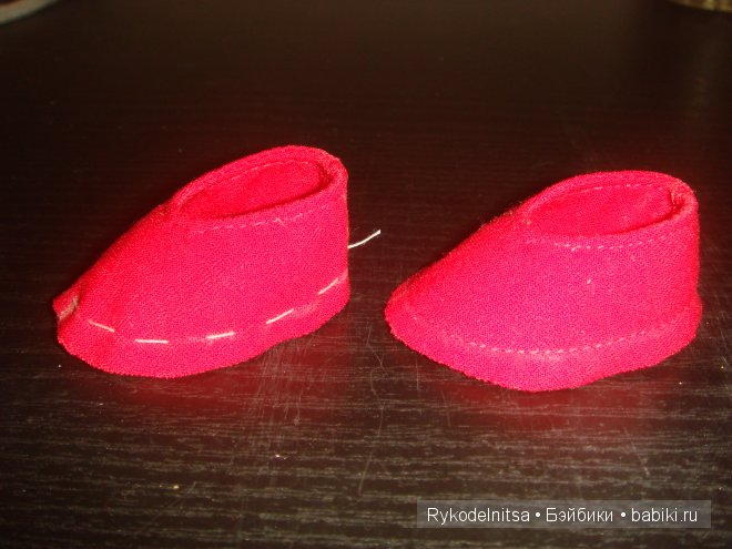 Балетки для кукол бесклеевым способом своими руками (фото 3)