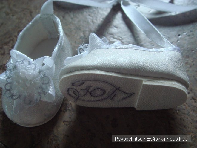 Мои первые туфельки клеевым способом (фото 5)