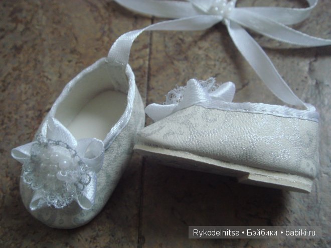 Мои первые туфельки клеевым способом (фото 4)