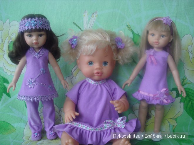 Сиреневый туман — Одежда и обувь для кукол своими руками: фото