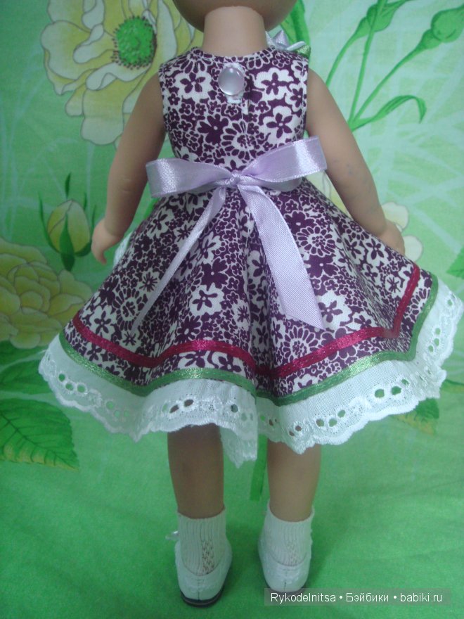 Сиреневый туман — Одежда и обувь для кукол своими руками: фото