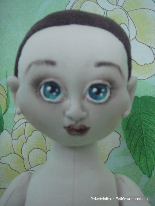 Как сделать волосы текстильной куколке - Мастер класс | Бэйбики Как сделать волосы текстильной куколке - Мастер класс