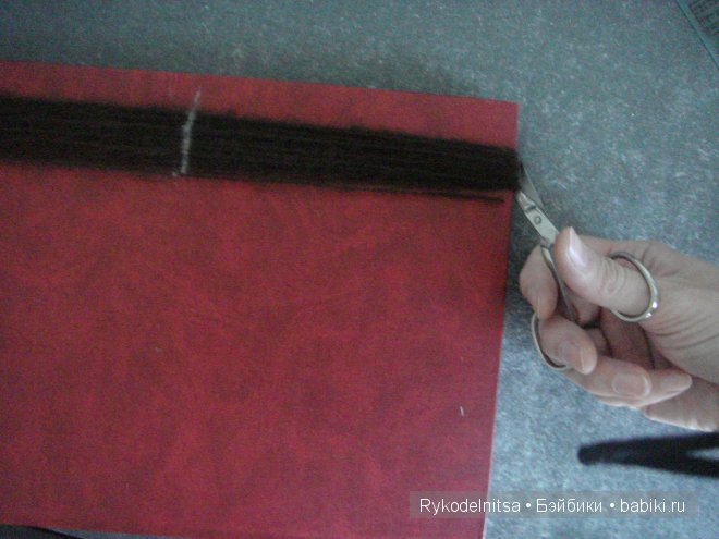 Как сделать волосы текстильной куколке. Мастер-класс