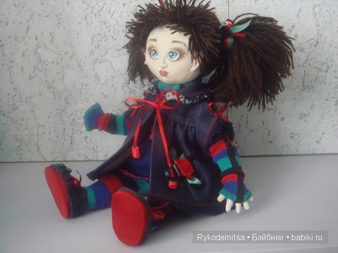 Моя текстильная кукла Катеринка