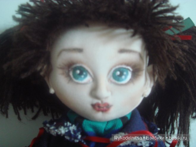 Моя текстильная кукла Катеринка
