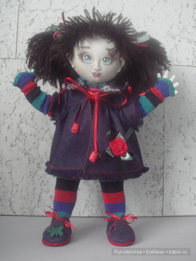 Моя текстильная кукла Катеринка