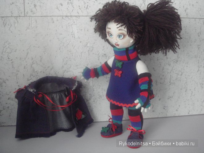 Моя текстильная кукла Катеринка (фото 8)