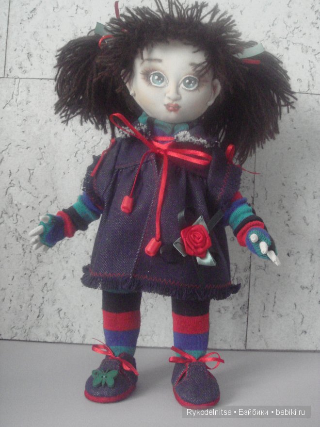 Моя текстильная кукла Катеринка (фото 10)