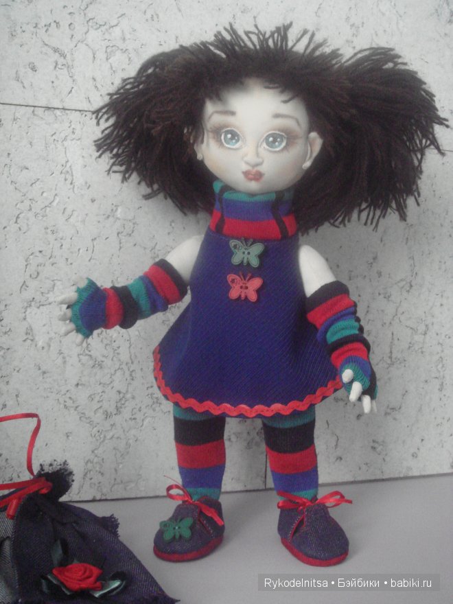 Моя текстильная кукла Катеринка (фото 6)