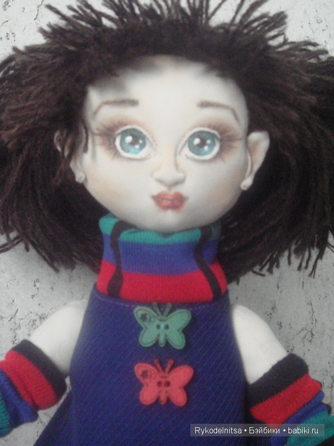 Моя текстильная кукла Катеринка (фото 7)