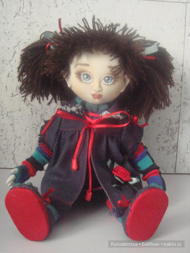 Моя текстильная кукла Катеринка