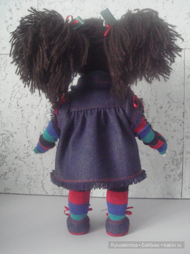 Моя текстильная кукла Катеринка