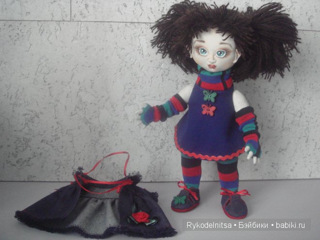Моя текстильная кукла Катеринка (фото 5)
