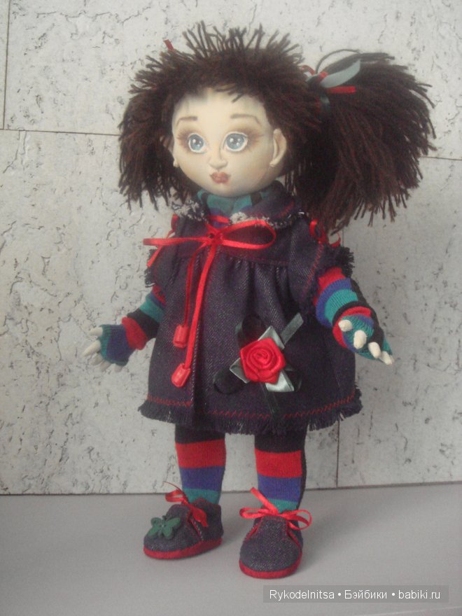 Моя текстильная кукла Катеринка