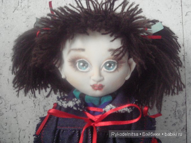 Моя текстильная кукла Катеринка