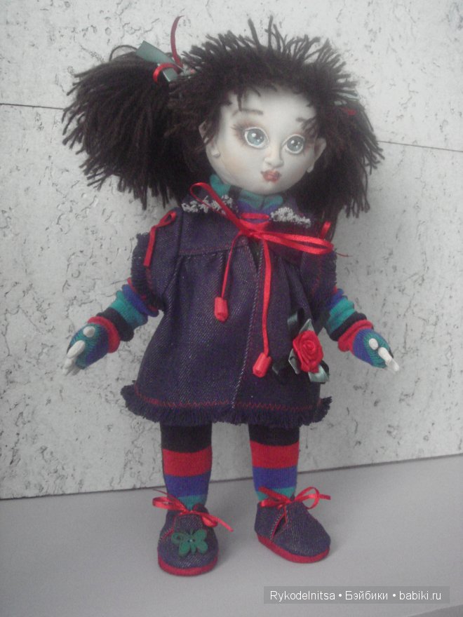 Моя текстильная кукла Катеринка (фото 9)