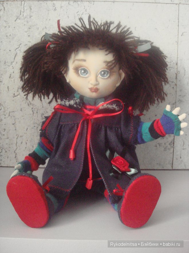 Моя текстильная кукла Катеринка