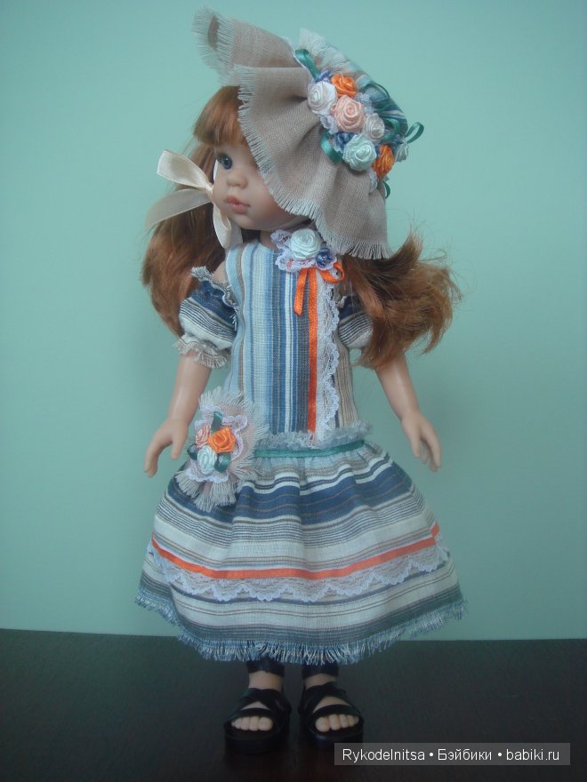 Новое платье для Кристи с романтическим названием "Закат у моря" (фото 8)