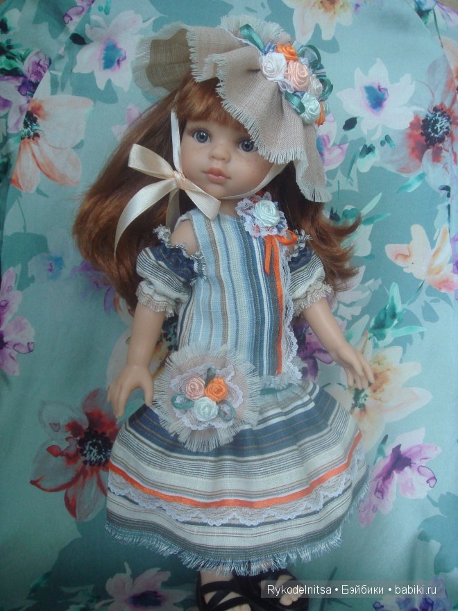 Новое платье для Кристи с романтическим названием "Закат у моря" (фото 2)