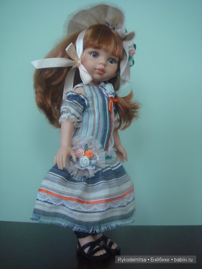 Новое платье для Кристи с романтическим названием "Закат у моря" (фото 7)