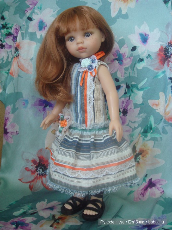 Новое платье для Кристи с романтическим названием "Закат у моря"