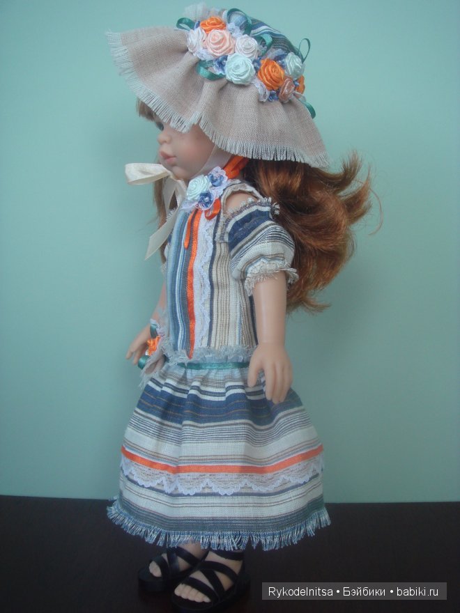 Новое платье для Кристи с романтическим названием "Закат у моря" (фото 5)