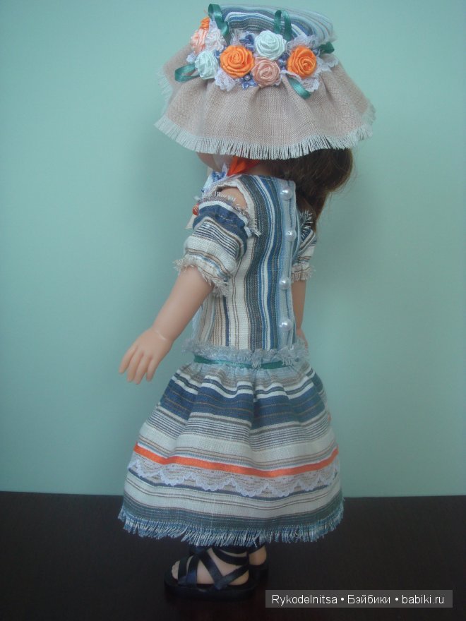 Новое платье для Кристи с романтическим названием "Закат у моря" (фото 6)