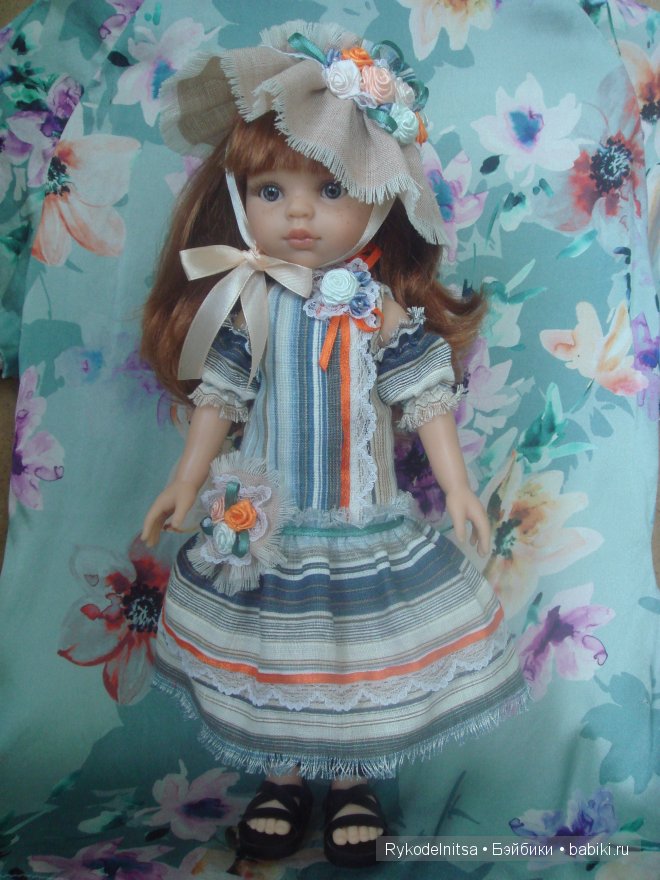 Новое платье для Кристи с романтическим названием "Закат у моря" (фото 3)