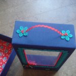 Подарочная коробка для куклы. Мастер-класс