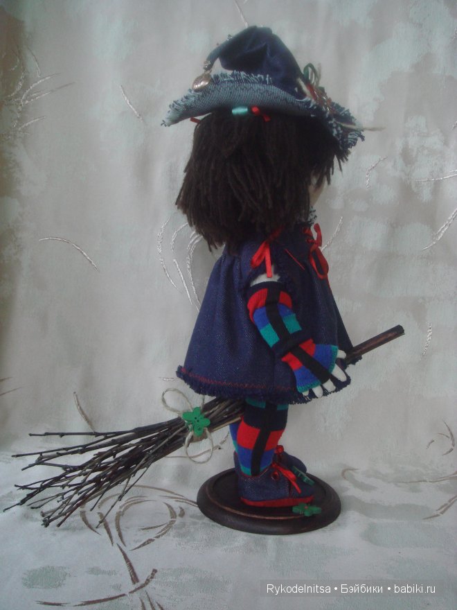 Готовимся к Хэллоуину — Авторские куклы ручной работы: текстильные (фото 6)