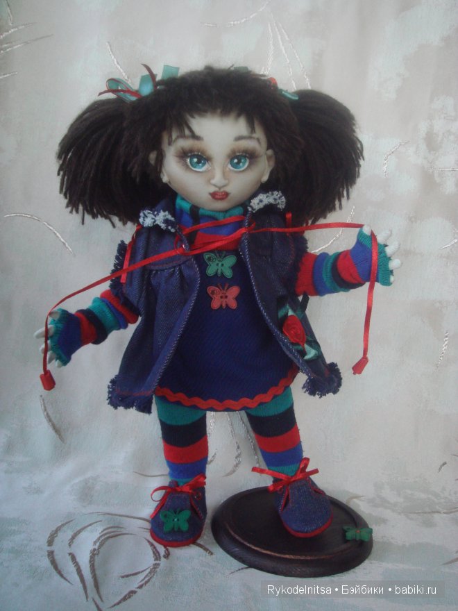 Готовимся к Хэллоуину — Авторские куклы ручной работы: текстильные