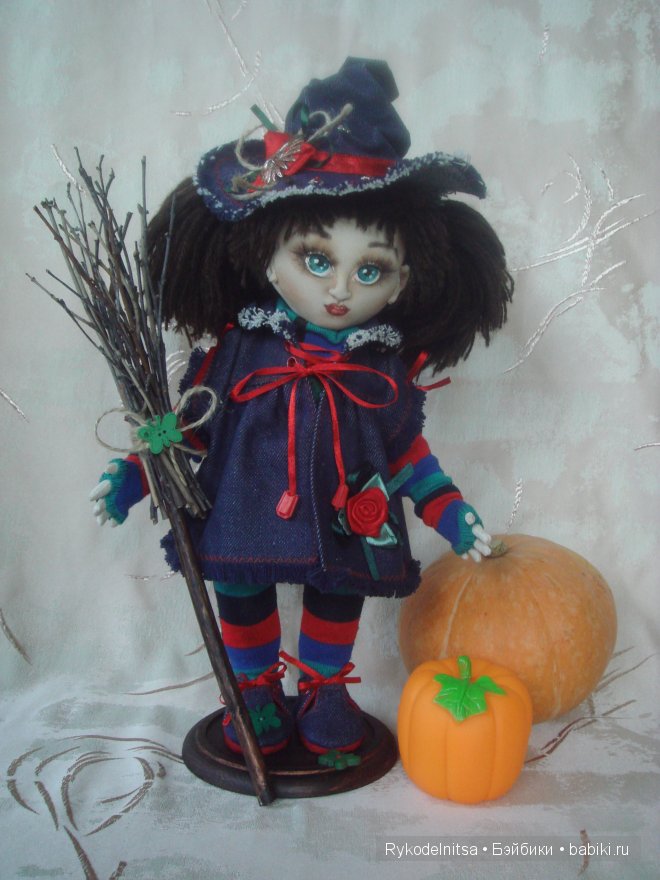 Готовимся к Хэллоуину — Авторские куклы ручной работы: текстильные (фото 5)