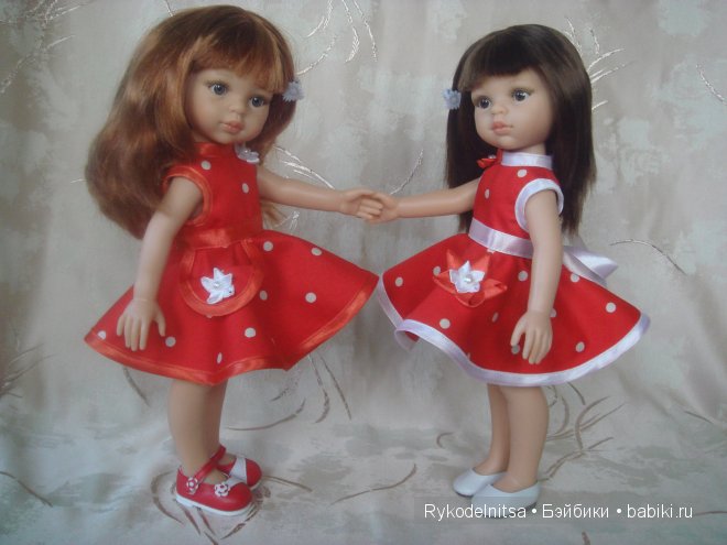 платья для кукол Paola Reina