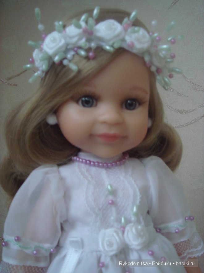 Нежный ангелочек Клеопатра от Paola Reina | Бэйбики Нежный ангелочек Клеопатра от Paola Reina (фото 9)