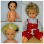 куклы ГДР с дефектами