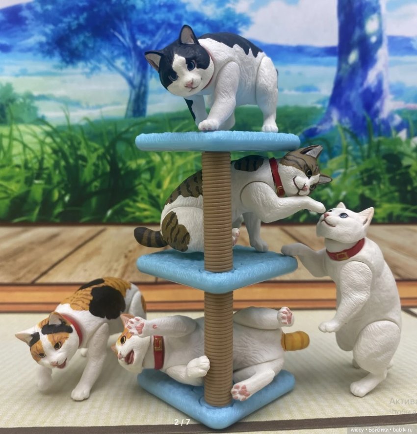 Моя коллекция котиков — Коллекции игровых кукол (Playline): фото полок