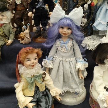 Куклы и мишки Тедди на Тишинке. Часть 1