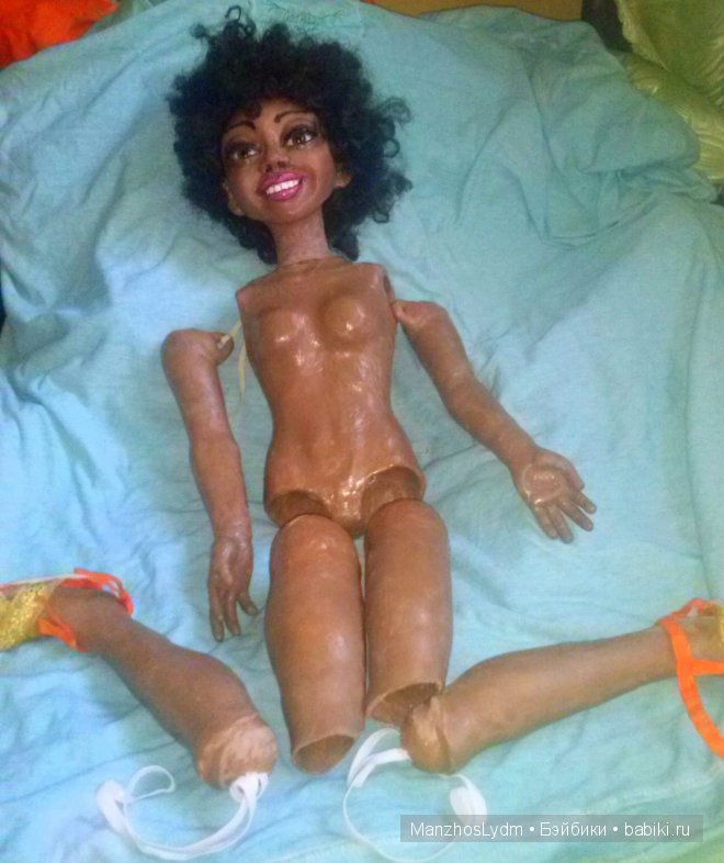 Хождение по мукам или история моей первой куклы из запекаемого пластика