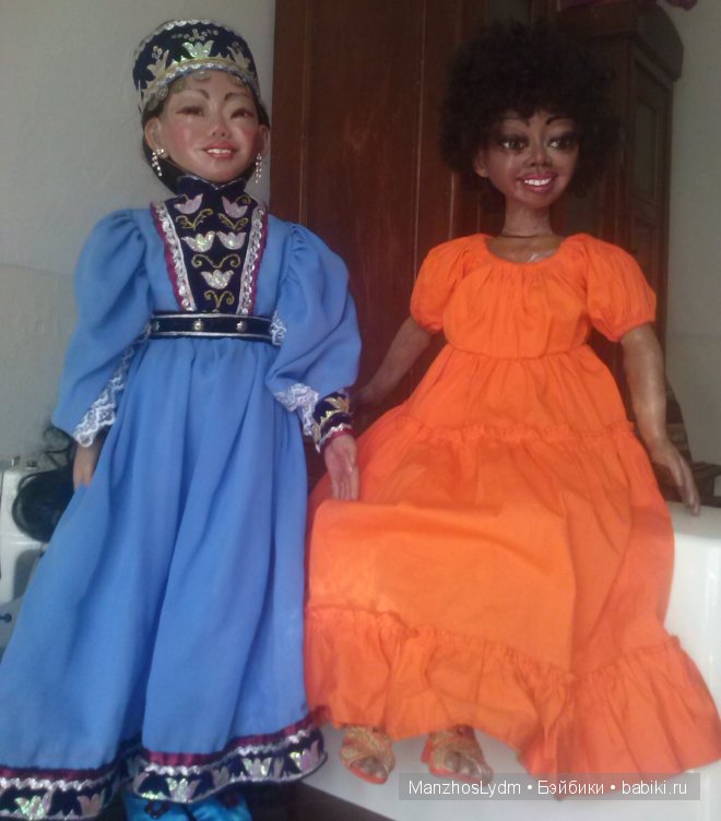 Хождение по мукам или история моей первой куклы из запекаемого пластика