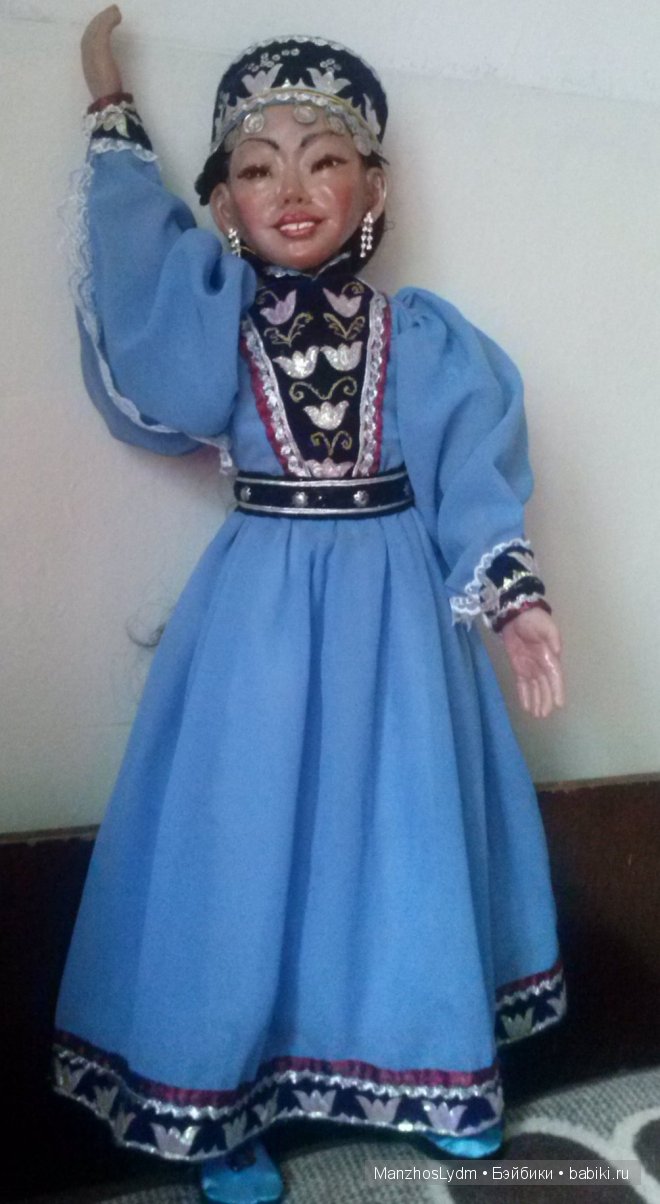 Хождение по мукам или история моей первой куклы из запекаемого пластика