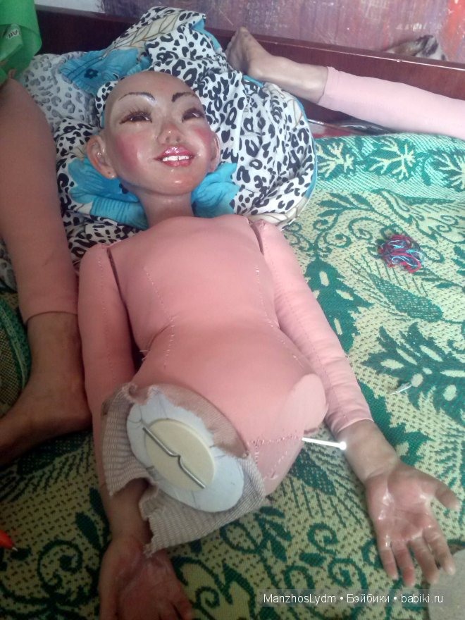 Хождение по мукам или история моей первой куклы из запекаемого пластика (фото 7)