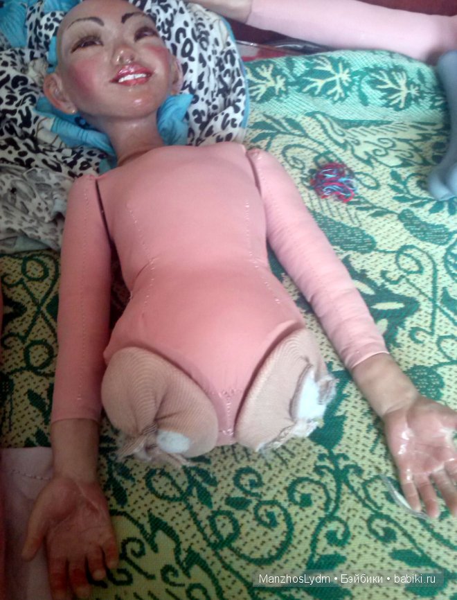 Хождение по мукам или история моей первой куклы из запекаемого пластика (фото 8)