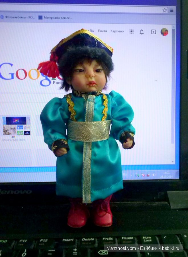 Эрдни. Авторский малыш Манжос Л