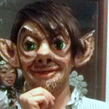 Немного новогодних жутиков, или маски из рваной бумаги