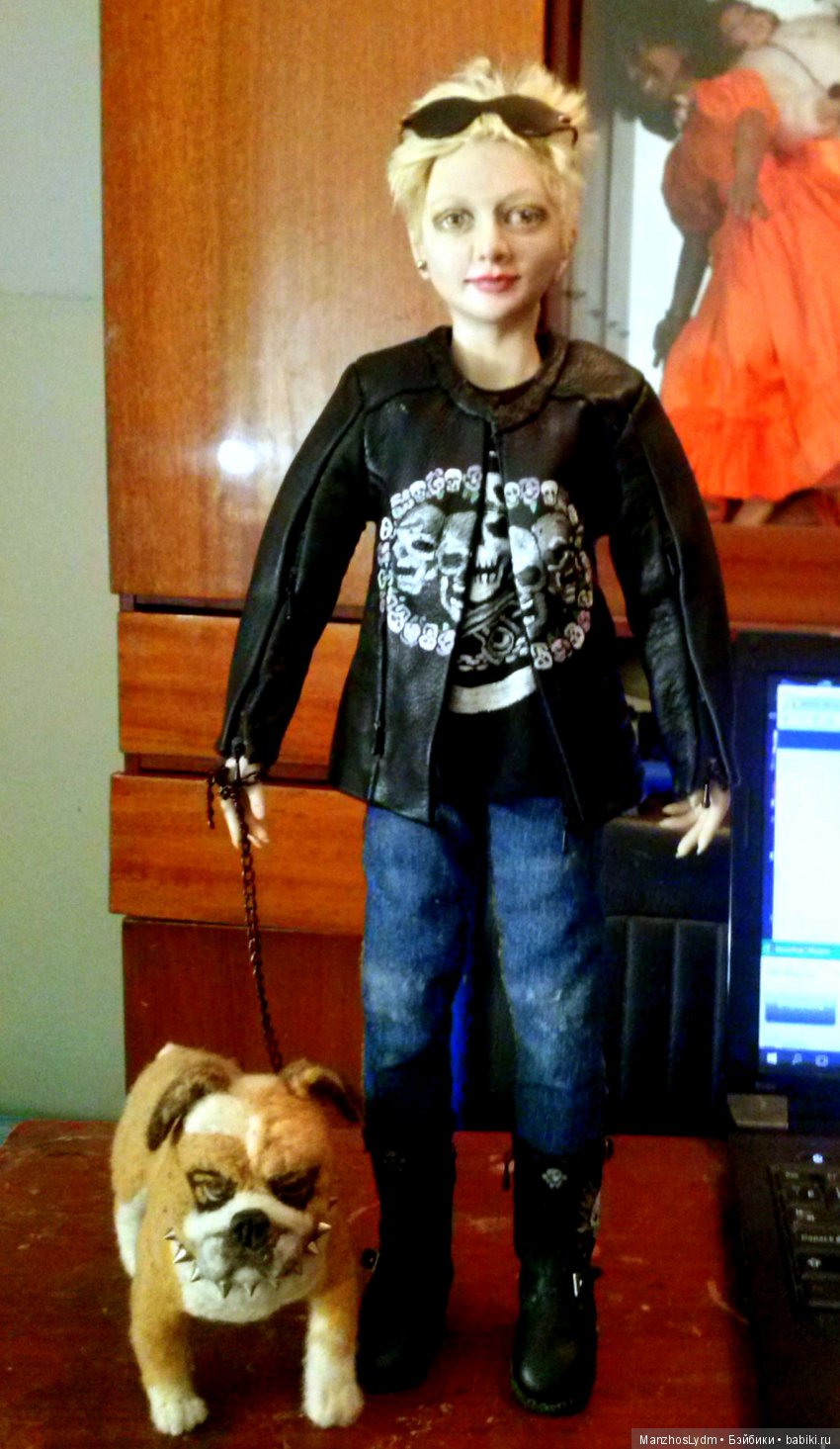 Работа Манжос Л. И. "Леди байкер"