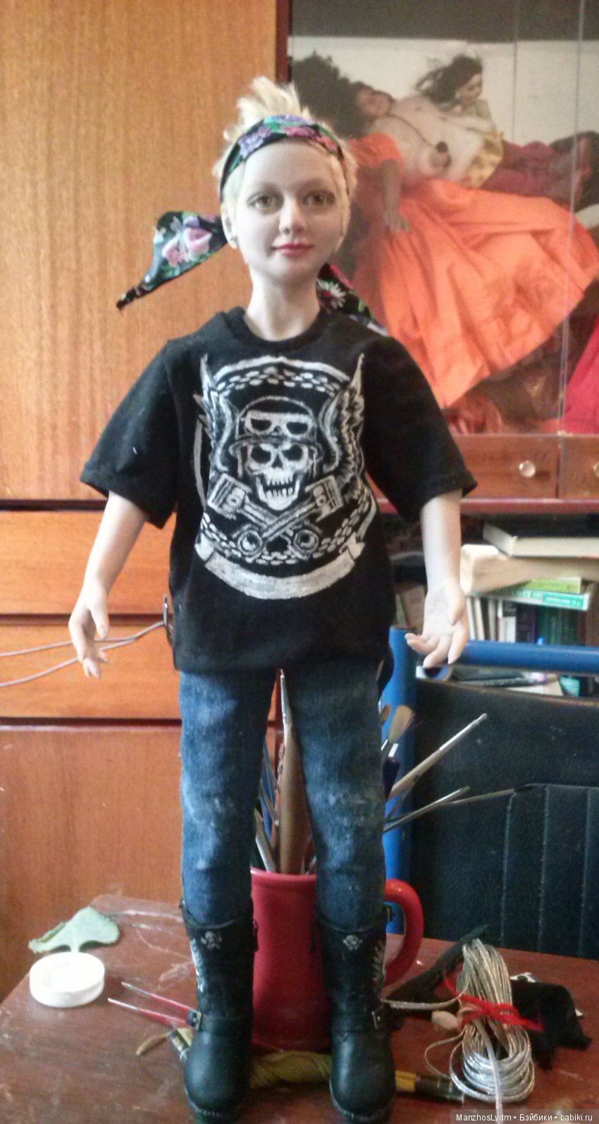 Работа Манжос Л. И. "Леди байкер"