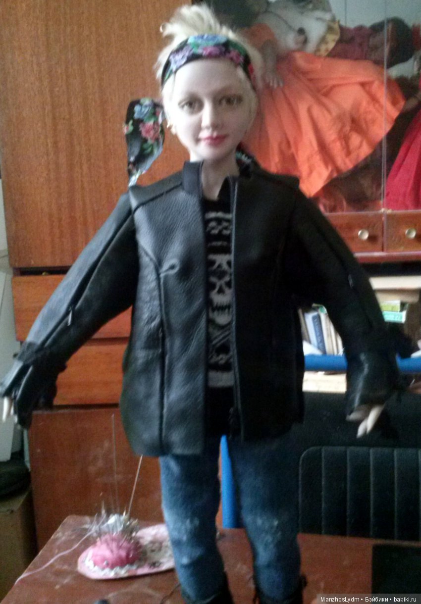 Работа Манжос Л. И. "Леди байкер"