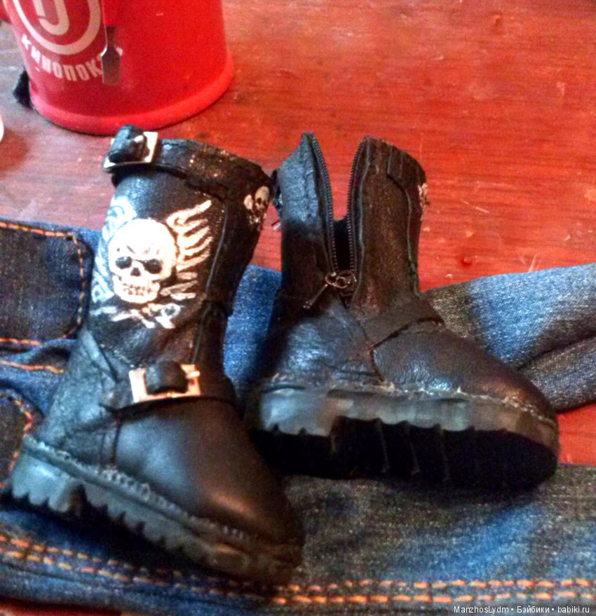 Кукла-неформалка. Проект Леди байкер