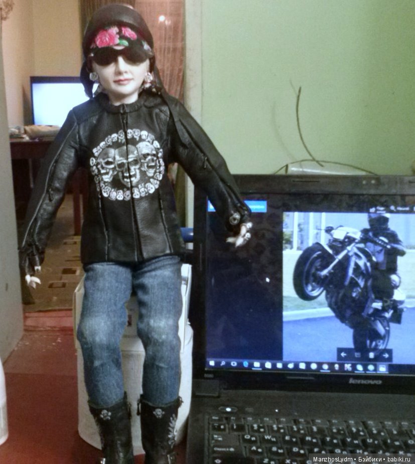 Работа Манжос Л. И. "Леди байкер"